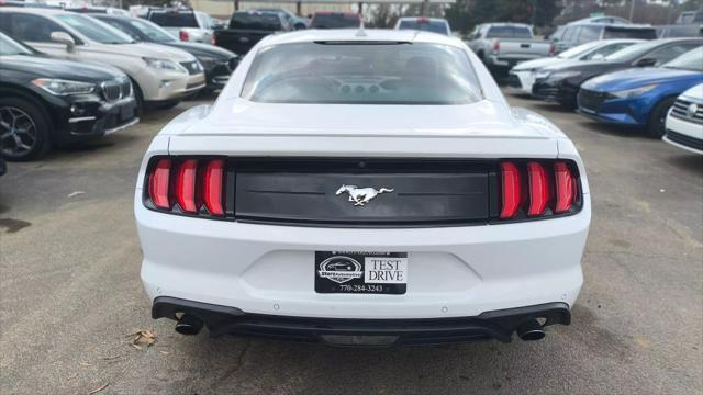 used 2021 Ford Mustang car, priced at $23,999