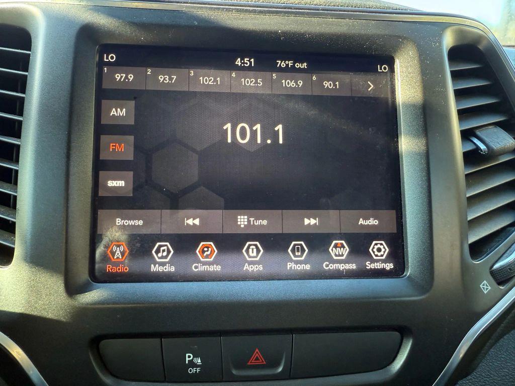 used 2019 Jeep Cherokee car, priced at $13,999