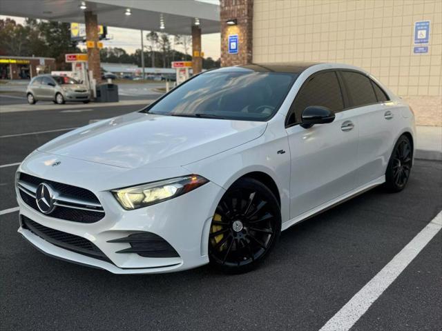 used 2020 Mercedes-Benz AMG A 35 car, priced at $25,999