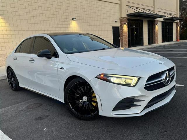 used 2020 Mercedes-Benz AMG A 35 car, priced at $25,999