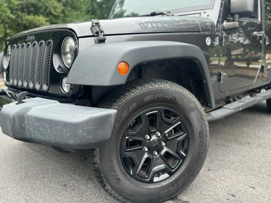 used 2018 Jeep Wrangler JK Unlimited car, priced at $21,999