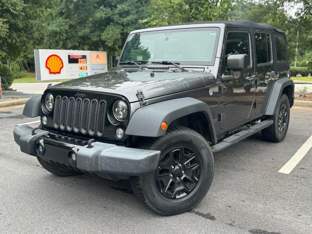used 2018 Jeep Wrangler JK Unlimited car, priced at $21,999