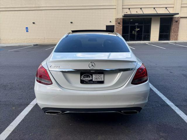 used 2017 Mercedes-Benz C-Class car, priced at $15,999
