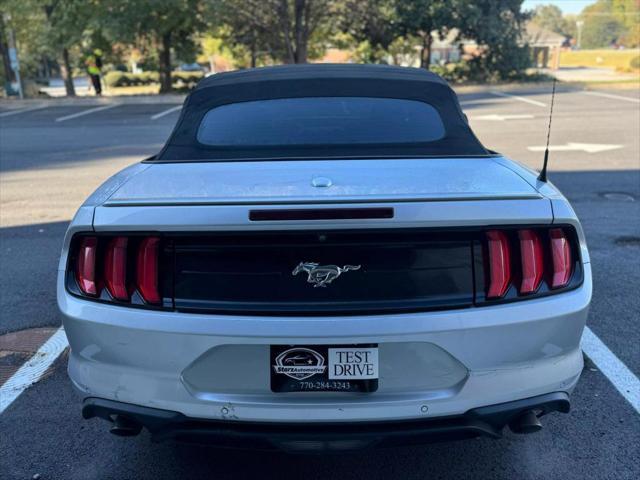 used 2018 Ford Mustang car, priced at $14,999