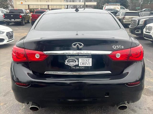 used 2015 INFINITI Q50 car, priced at $13,499