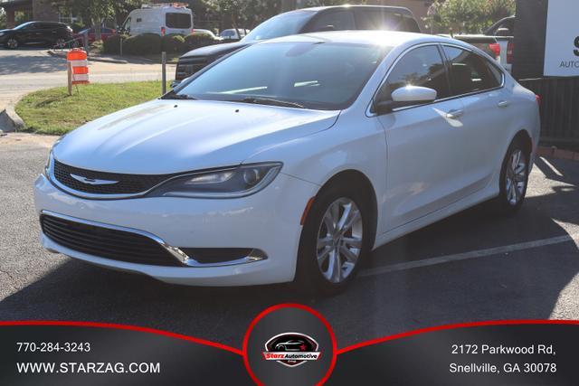 used 2017 Chrysler 200 car, priced at $9,999