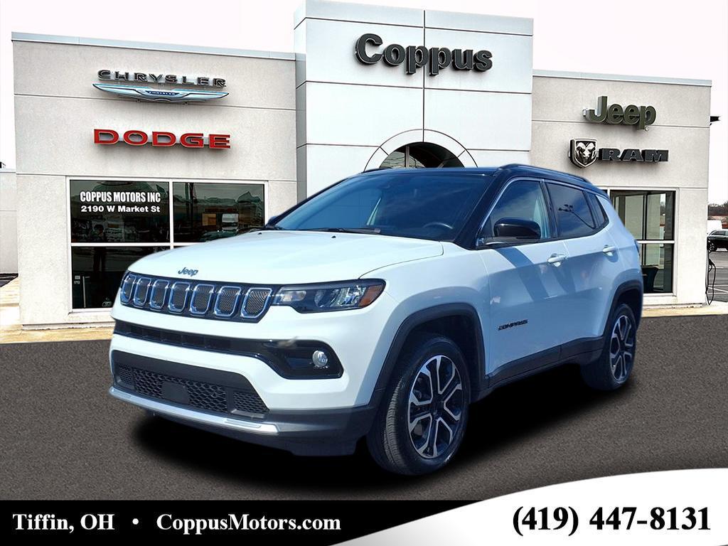 used 2022 Jeep Compass car, priced at $23,450