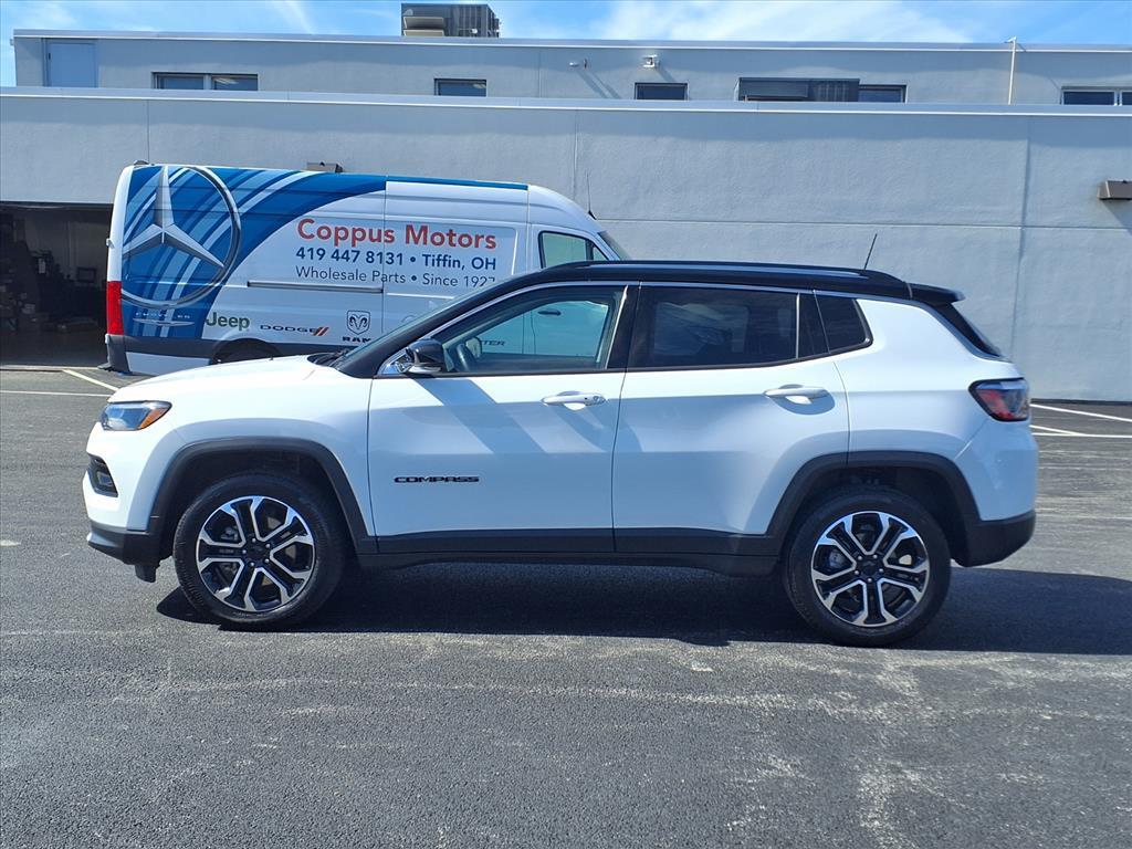 used 2022 Jeep Compass car, priced at $23,450