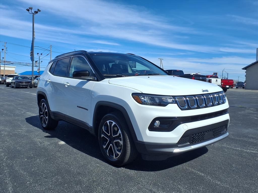used 2022 Jeep Compass car, priced at $23,450