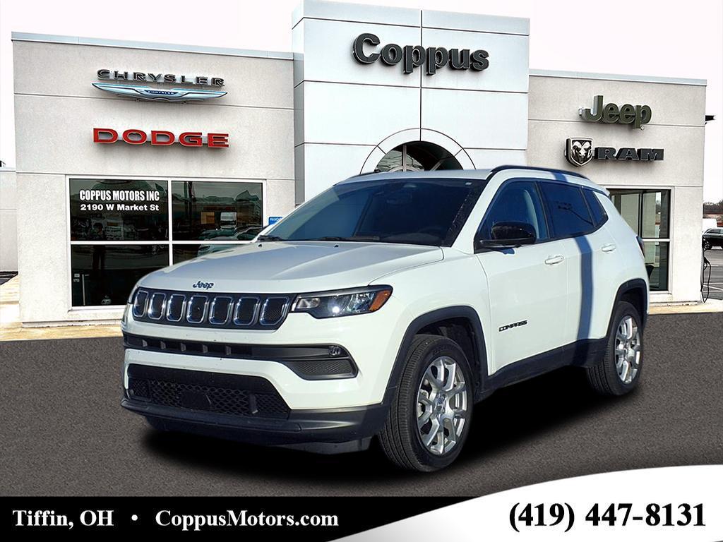 used 2022 Jeep Compass car, priced at $24,200