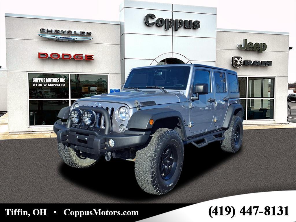 used 2018 Jeep Wrangler JK Unlimited car, priced at $21,500