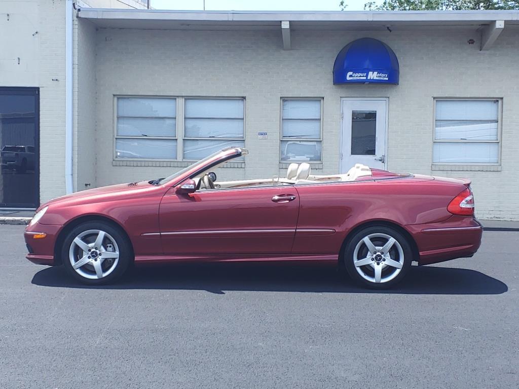 used 2005 Mercedes-Benz CLK-Class car, priced at $8,996