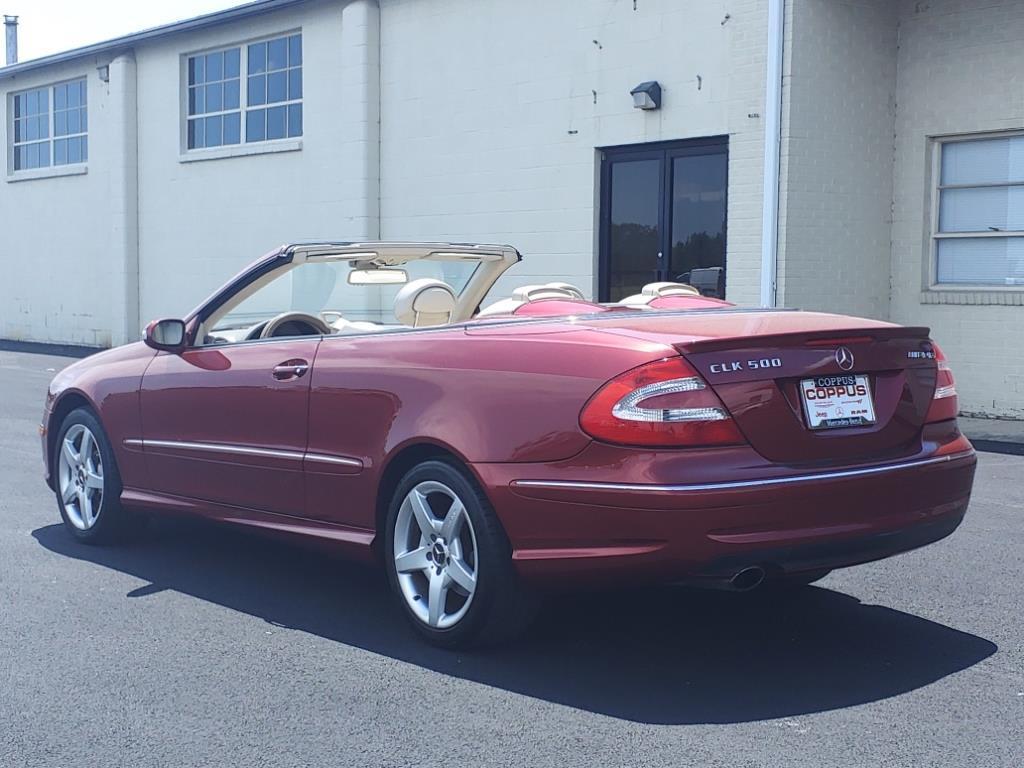 used 2005 Mercedes-Benz CLK-Class car, priced at $8,996