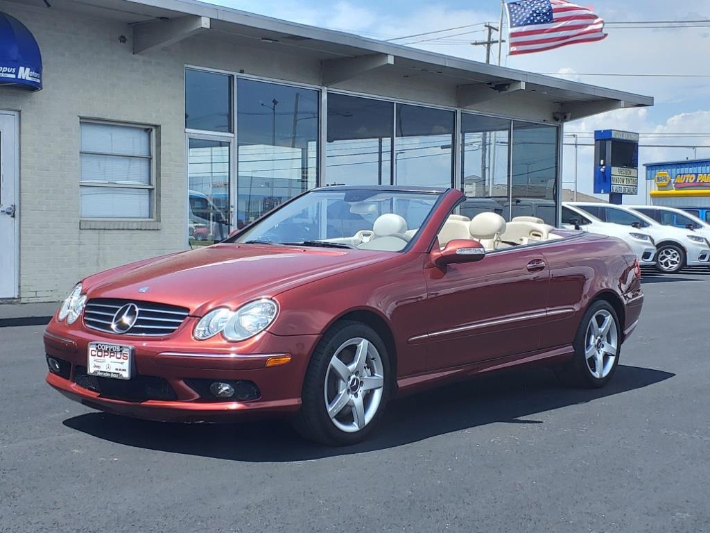 used 2005 Mercedes-Benz CLK-Class car, priced at $8,996