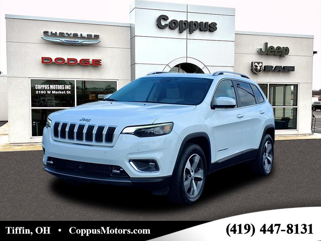 used 2021 Jeep Cherokee car, priced at $20,900