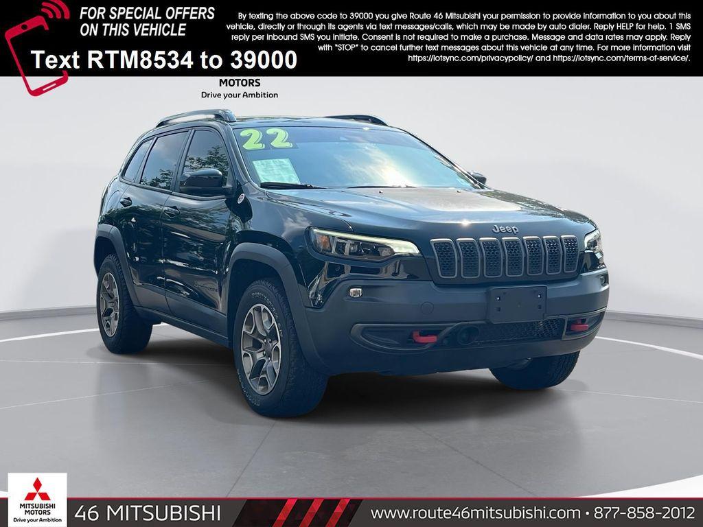 used 2022 Jeep Cherokee car, priced at $22,995