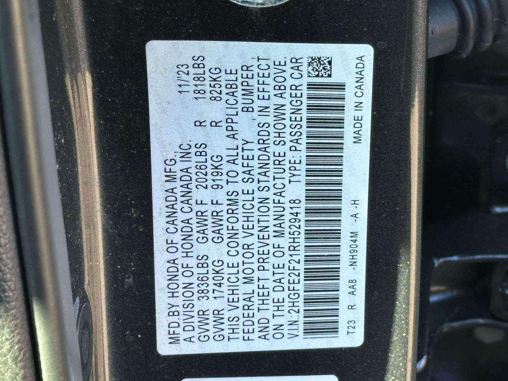 used 2024 Honda Civic car, priced at $19,995