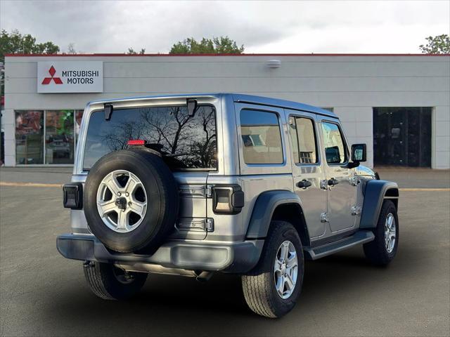 used 2021 Jeep Wrangler Unlimited car, priced at $18,995