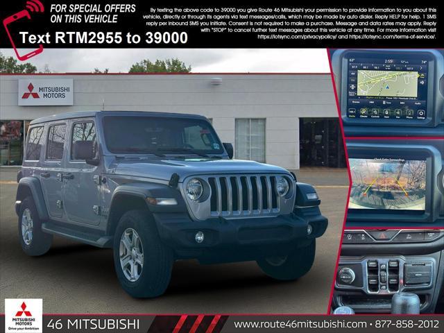 used 2021 Jeep Wrangler Unlimited car, priced at $18,995