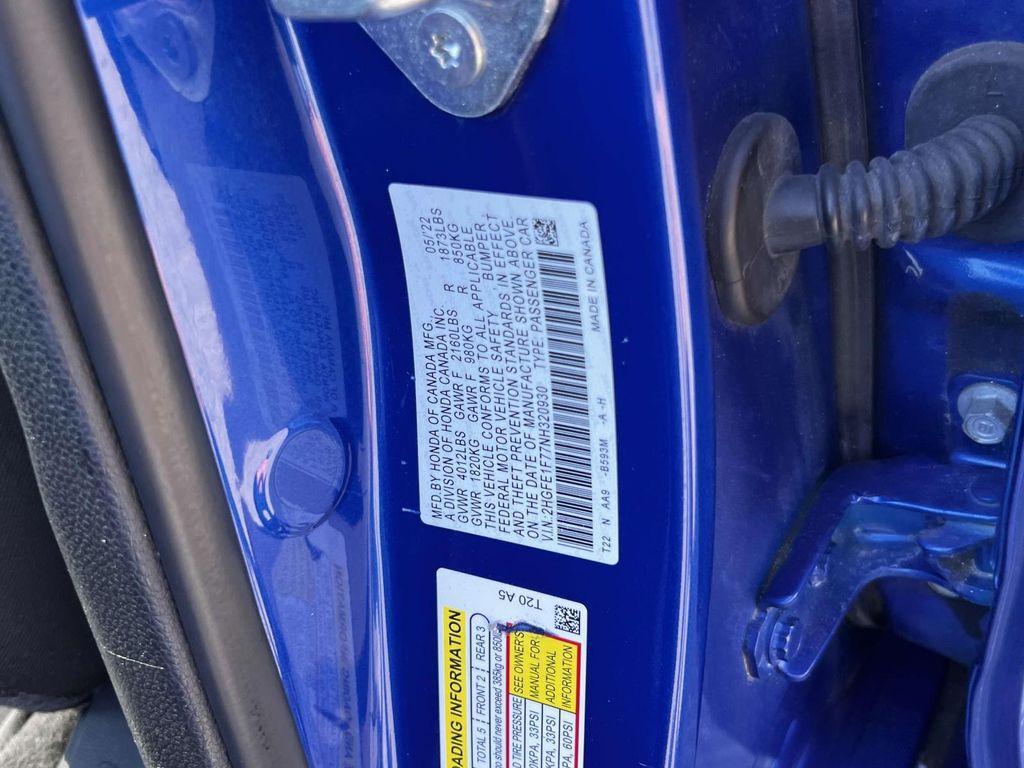 used 2022 Honda Civic car, priced at $21,995