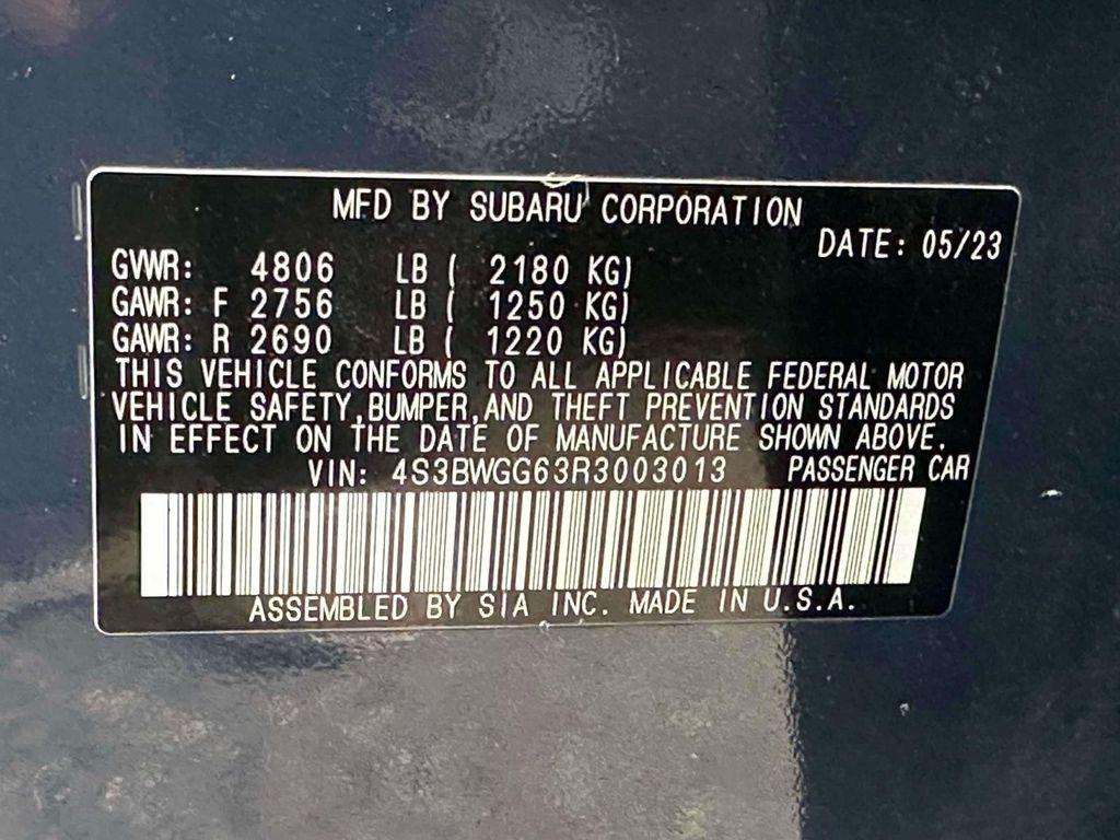 used 2024 Subaru Legacy car, priced at $21,995