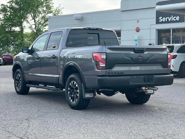 used 2021 Nissan Titan car, priced at $36,995