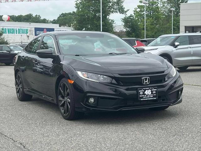 used 2020 Honda Civic car, priced at $18,995