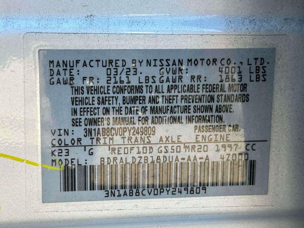 used 2023 Nissan Sentra car, priced at $13,995