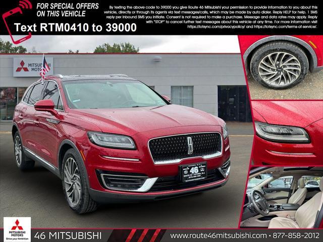 used 2020 Lincoln Nautilus car, priced at $22,995