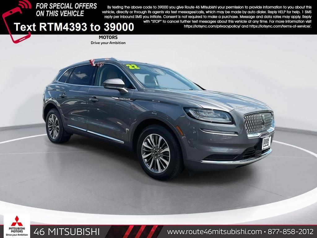 used 2022 Lincoln Nautilus car, priced at $25,995