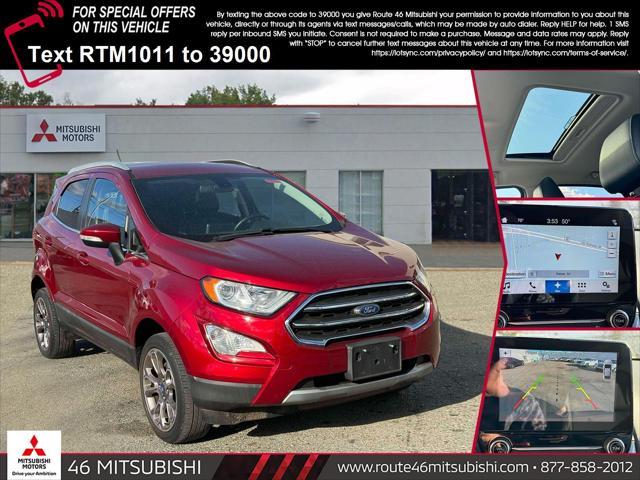 used 2018 Ford EcoSport car, priced at $14,395
