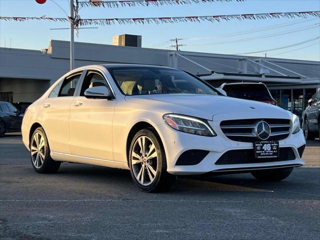 used 2021 Mercedes-Benz C-Class car, priced at $20,995