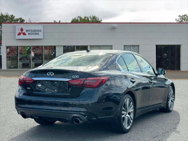 used 2021 INFINITI Q50 car, priced at $26,595