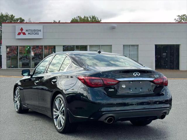 used 2021 INFINITI Q50 car, priced at $26,595