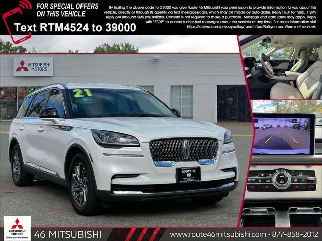 used 2021 Lincoln Aviator car, priced at $30,995