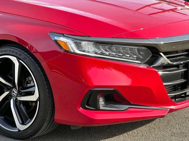 used 2021 Honda Accord car, priced at $22,995