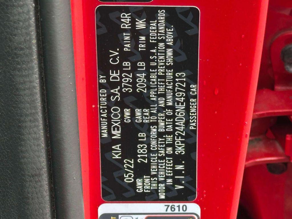 used 2022 Kia Forte car, priced at $14,995