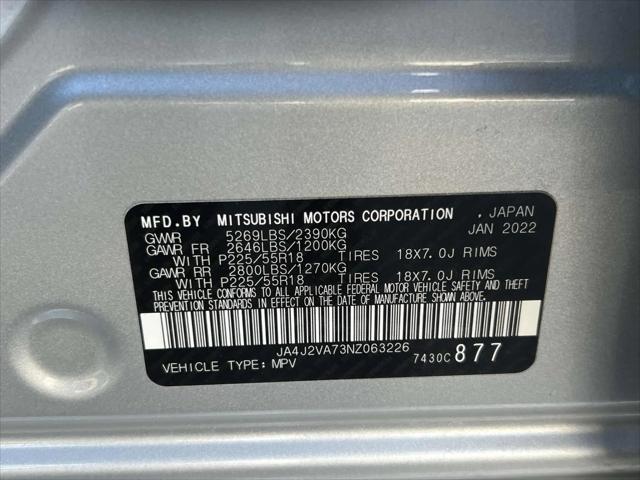 used 2022 Mitsubishi Outlander PHEV car, priced at $19,995