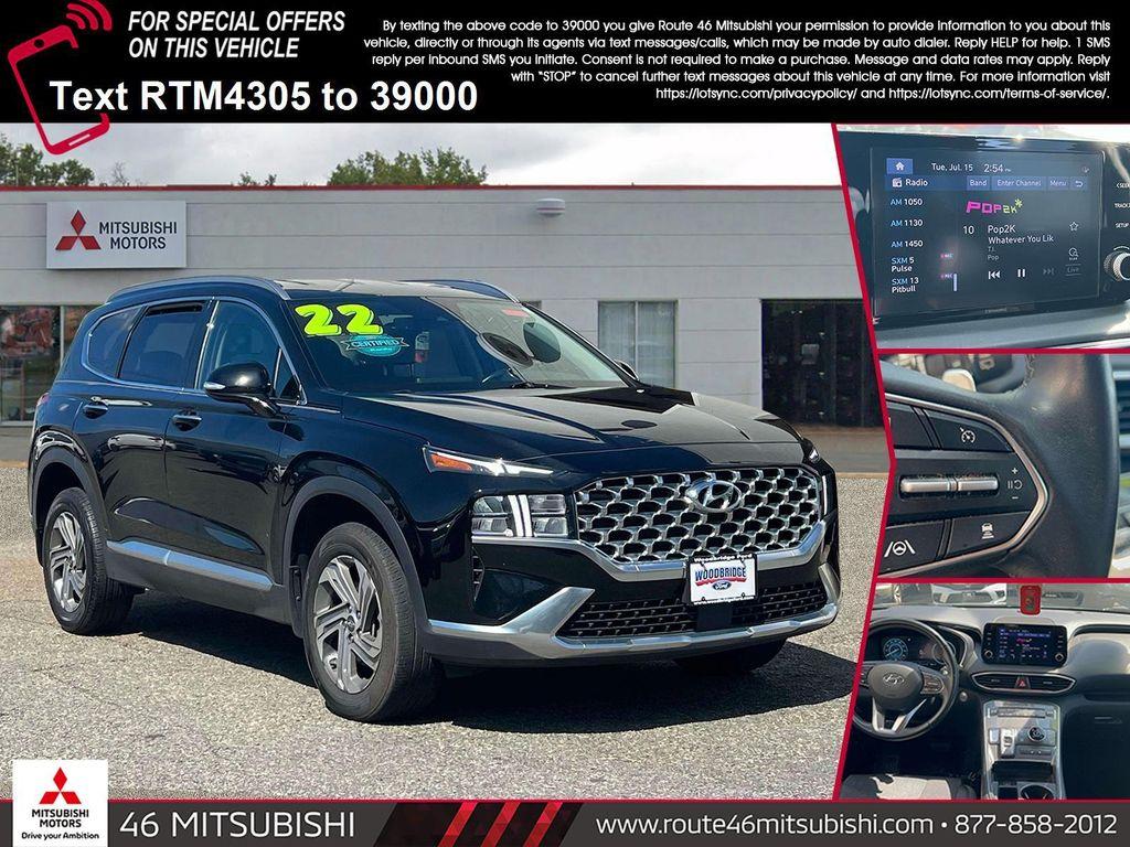 used 2022 Hyundai Santa Fe car, priced at $20,995