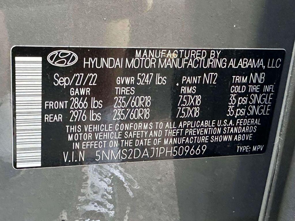 used 2023 Hyundai Santa Fe car, priced at $19,995