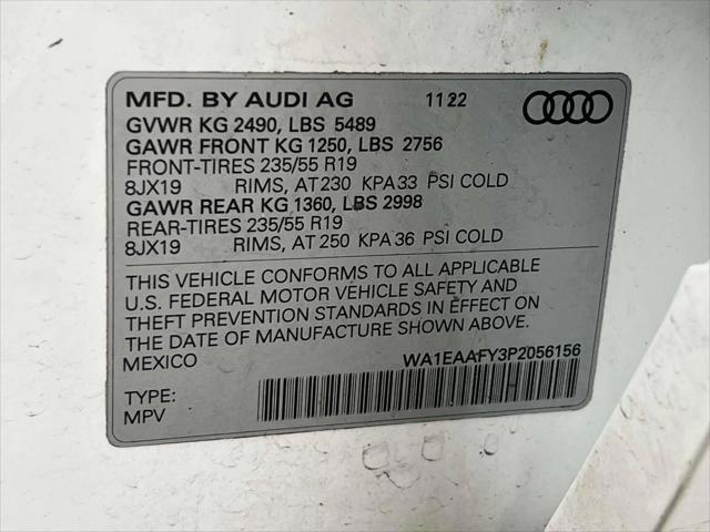 used 2023 Audi Q5 car, priced at $25,995