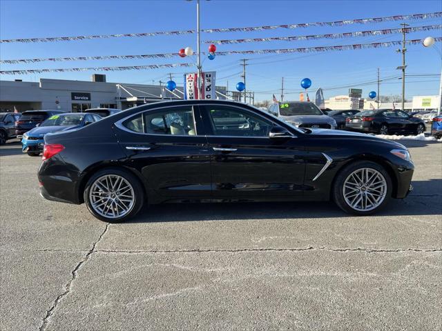 used 2020 Genesis G70 car, priced at $18,995