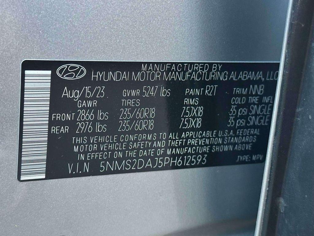 used 2023 Hyundai Santa Fe car, priced at $18,995