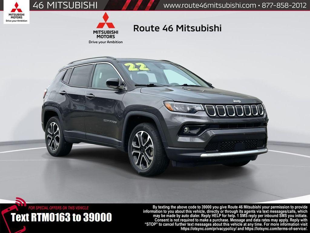 used 2022 Jeep Compass car, priced at $21,995
