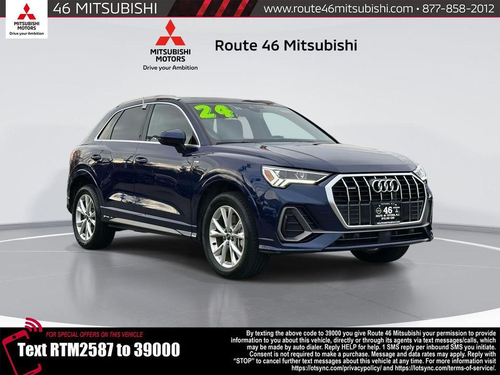 used 2024 Audi Q3 car, priced at $24,995