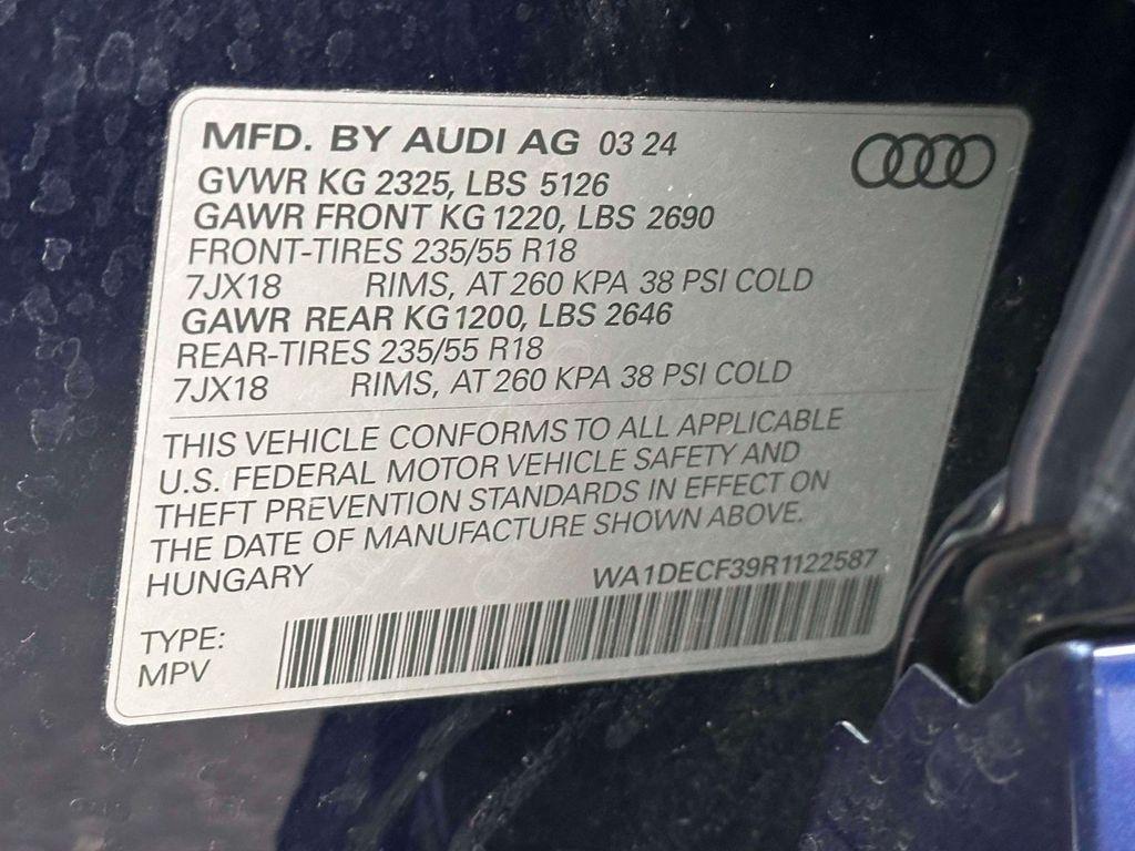 used 2024 Audi Q3 car, priced at $24,995