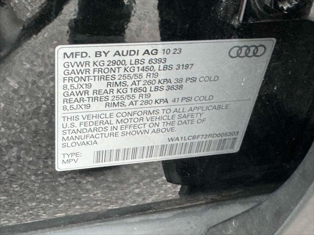 used 2024 Audi Q7 car, priced at $43,995