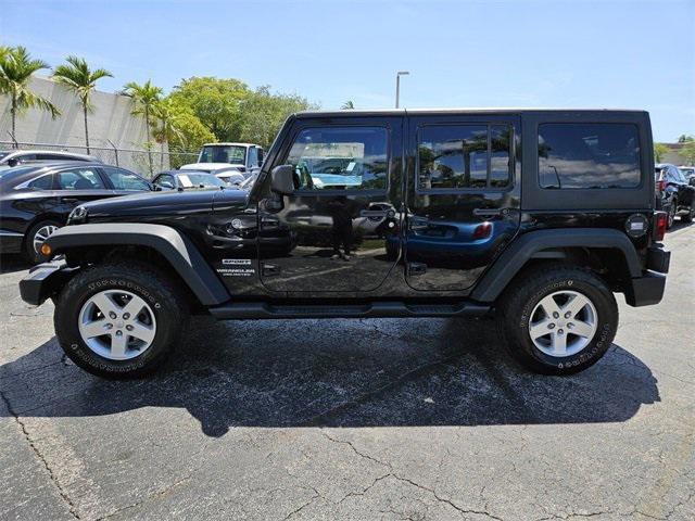used 2014 Jeep Wrangler Unlimited car, priced at $14,990