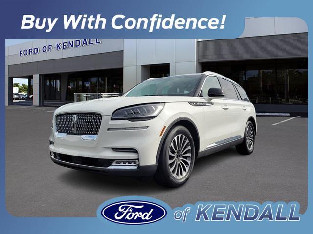 used 2020 Lincoln Aviator car, priced at $27,990