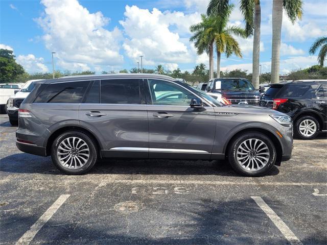 used 2021 Lincoln Aviator car, priced at $34,990